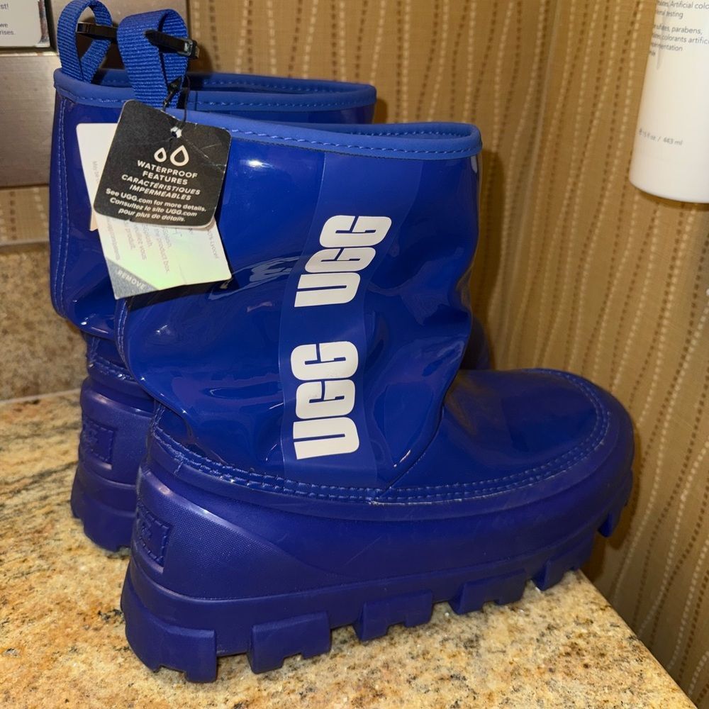 NWT UGG Classic Brellah Mini Boot Regal Blue Women's - Picture 3 of 14